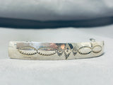 Pretty Native American Navajo Sterling Silver Hair Barrette-Nativo Arts