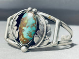 Spectacular Vintage Native American Navajo Royston Turquoise Sterling Silver Bracelet-Nativo Arts