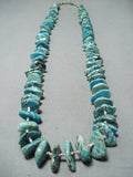 Vintage Native American Navajo Royston and Kingman Turquoise Necklace-Nativo Arts