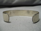 Quality Vintage Hopi Nathtan Fred Sterling Silver Native American Bracelet-Nativo Arts
