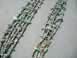 Native American Rare Vintage Santo Domingo Royston Turquoise Necklace Old-Nativo Arts