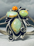 Exquisite Vintage Native American Navajo Royston Turquoise Sterling Silver Bracelet-Nativo Arts