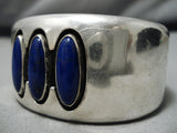 Striking Vintage Navajo Dan Jackson Sterling Silver Native American Bracelet-Nativo Arts