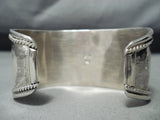 Awesome Vintage Navajo Native American Turquoise Sterling Silver Bracelet-Nativo Arts
