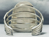 Best Jo Tso Native American Navajo #8 Turquoise Sterling Silver Bracelet-Nativo Arts