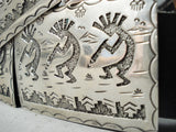 Best Robbie Becenti Vintage Native American Navajo Kokopelli Sterling Silver Concho Belt-Nativo Arts