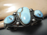 Verdy Jake Authentic Native American Navajo Turquoise Sterling Silver Bracelet-Nativo Arts