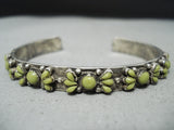 Important Vintage Native American Navajo Orvil Jack Turquoise Sterling Silver Bracelet-Nativo Arts