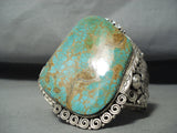 Best Vintage Native American Navajo Ben Begaye (d.) Turquoise Sterling Silver Bracelet-Nativo Arts