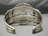 Important Vintage Native American Navajo Larry Begay Royston Turquoise Sterling Silver Bracelet-Nativo Arts