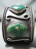 One Of The Best Vintage Native American Navajo Royston Turquoise Sterling Silver Bracelet-Nativo Arts