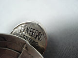 Important Ben Begaye (d) Navajo Lapis Sterling Silver Ring Native American-Nativo Arts