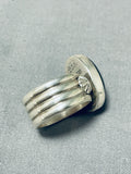 Authentic Ben Begaye Exquisite Native American Navajo Black Onyx Sterling Silver Ring-Nativo Arts