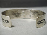 Important Jeanette Dale Native American Navajo Royston Turquoise Sterling Silver Bracelet-Nativo Arts