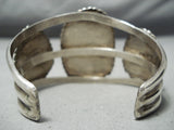 Important Vintage Native American Navajo Old Morenci Turquoise Sterling Silver Bracelet-Nativo Arts