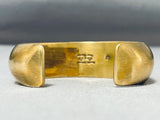 Authentic Vintage Native American Navajo Orville Tsinnie Cuff Bracelet-Nativo Arts