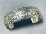 Enchanting Vintage Native American Navajo Sterling Silver Bracelet-Nativo Arts