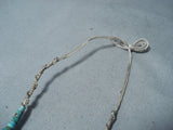 Exceptional Vintage Native American Navajo Royston & Kingman Turquoise Necklace Old-Nativo Arts