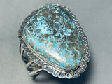 One Of The Best San Felipe Turquoise Sterling Silver Bracelet-Nativo Arts