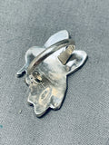 Free Bird Vintage Native American Zuni Turquoise Sterling Silver Hummingbird Ring-Nativo Arts