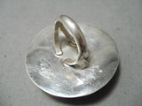 Fabulous Navajo Sterling Silver Ring Native American-Nativo Arts