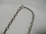 Native American Best Vintage Navajo Opal Sterling Silver Horse Necklace-Nativo Arts
