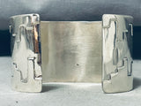 Exquisite Native American Navajo 8 Turquoise Sterling Silver Bracelet-Nativo Arts