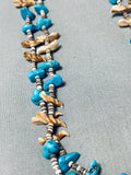 Noteworthy Vintage Native American Navajo Kingman Turquoise And Fetish Necklace-Nativo Arts