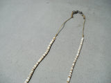 Marvelous Vintage Navajo Turquoise Heishi Necklace Native American-Nativo Arts