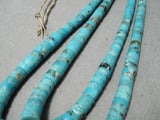 One Of The Best Vintage Native American Navajo Turquoise Jacla Pendant Old-Nativo Arts