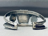 Early Museum Quality Vintage Native American Navajo Royston Turquoise Sterling Silver Bracelet-Nativo Arts