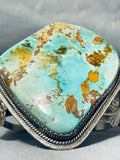 Native American One Of The Best Museum Vintage Royston Turquoise Sterling Silver Bracelet-Nativo Arts