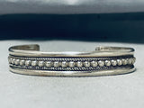 Wonderful Vintage Native American Navajo Sterling Silver Bracelet-Nativo Arts