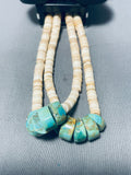 Native American One Of The Craziest Ever Vintage Santo Domingo Turquoise Necklace-Nativo Arts