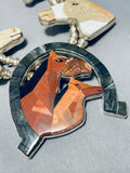 The Best Ever Horse Native American Navajo Sterling Silver Squash Blossom Necklace-Nativo Arts