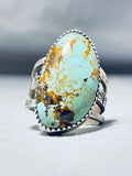 Unbelievable Native American Navajo Royston Turquoise Sterling Silver Ring-Nativo Arts