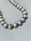 Incredible Vintage Native American Navajo Sterling Silver Necklace-Nativo Arts