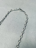 One Of The Best Ever Vintage Native American Navajo Royston Turquoise Sterling Silver Necklace-Nativo Arts