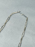 Important Vintage Native American Navajo Sterling Silver Feather Necklace-Nativo Arts