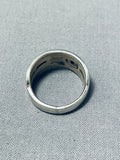Authentic Vintage Native American Navajo Kenneth Begay Sterling Silver Ring-Nativo Arts
