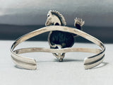 Rare Running Horse Vintage Southwest Sterling Silver Bracelet Cuff-Nativo Arts