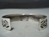 Astonishing Native American Navajo Old Kingman Turquoise Sterling Silver Bracelet-Nativo Arts
