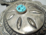Important Guild Artist Vintage Native American Navajo Turquoise Sterling Silver Concho Belt-Nativo Arts