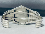 Dazzling Native American Navajo Royston Turquoise Sterling Silver Bracelet-Nativo Arts