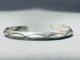 Incredible Vintage Native American Navajo Triangular Sterling Silver Bracelet-Nativo Arts