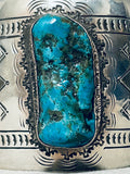 The Best Vintage Native American Navajo Virg Reeder Turquoise Sterling Silver Bracelet-Nativo Arts