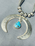 One Of The Best Vintage Native American Navajo Turquoise Necklace This Year- Huge Cones-Nativo Arts