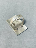 Superior Native American Hopi Sterling Silver Ring Signed-Nativo Arts