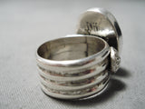 One Of Most Unique Native American Navajo Ben Begaye Turquoise Sterling Silver Ring-Nativo Arts