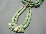 Best Navajo Variscite Bisbee Turquoise Native American Heishi Necklace-Nativo Arts